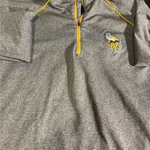 Vikings Antigua Quarter Zip